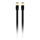 Review Textorm RJ45 Flat Cable CAT 8.1 U/FTP - male/male - 0.5 m - Black