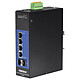 TRENDnet TI-G642i Conmutador industrial L2 Gigabit de carril DIN de 4 puertos Ethernet 10/100/1000 Mbps + 2 ranuras SFP de 1 Gbps