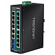 TRENDnet TI-PG162 14 Port PoE+ 10/100/1000 Mbps Industrial DIN Rail Switch + 2 x 1 Gbps SFP slots