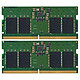 Kingston ValueRAM SO-DIMM 16 Go (2 x 8 Go) DDR5 5200 MHz CL42 SR X16 Kit Dual Channel 2 barrettes de RAM SO-DIMM DDR5 PC5-41600 -KVR52S42BS6K2-16