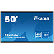 iiyama 49.5" LED - ProLite LE5041UHS-B1 3840 x 2160 pixels 16:9 - VA - 5000:1 - 9 ms - HDMI/VGA - Haut-parleurs intégrés - Noir