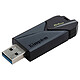 Kingston DataTraveler Exodia Onyx 64 Go Clé USB 3.0 64 Go avec capuchon rétractable et anneau pour porte-clés