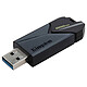 Kingston DataTraveler Exodia Onyx 256 Go Clé USB 3.0 256 Go avec capuchon rétractable et anneau pour porte-clés