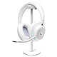 Logitech G G735 White + Stand Wireless gaming headset - closed-back circum-aural - stereo sound - Lightspeed/Bluetooth wireless technology - detachable microphone - Lightsync RGB backlight + Stand