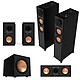 Klipsch Pack R-605FA 5.1.2 Atmos Small Pack d'enceintes 5.1.2 canaux Dolby Atmos