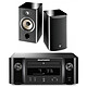Marantz Melody X M-CR612 Black + Focal Aria 906 Black High Gloss (pair) 2 x 60 Watts Mini Network Stereo System - CD/CD-R/CD-RW Player - FM/DAB+ Tuner - Hi-Res Audio - Wi-Fi/Bluetooth - AirPlay 2 - Multiroom + Bookshelf Speakers (pair)