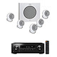 Pioneer VSX-534D Black + Cabasse Eole 4 White 7.1 5.2 Home Cinema Receiver - 135W/channel - Dolby Atmos/DTS:X - Dolby Vision/HDR10 - 5x HDMI 2.0 HDCP 2.2 - Bluetooth + 7.1 Speaker Pack