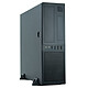 Chieftec CS-12B-350. Case compatto mini Tower con alimentatore TFX 350W 80PLUS Bronze e slot frontali per unità ottica/scrittore e unità floppy.