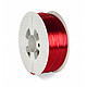 Verbatim PET-G 2.85 mm 1 Kg - Red transparent PET-G filament spool 2.85 mm 1 Kg for 3D printer