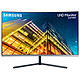 Samsung 31.5" LED - U32R590CWP Ecran PC 4K - 3840 x 2160 pixels - 4 ms (gris à gris) - Format 16/9 - Dalle VA incurvée - HDMI/DisplayPort - Noir