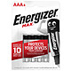 Energizer Max AAA (par 4) Pack de 4 piles AAA (LR03)