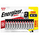 Energizer Max AAA (par 12) Pack de 12 piles AAA (LR03)