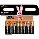 Duracell Plus AA (par 16) Pack de 16 piles AA (LR6)