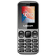 Logicom Le Posh 186 Gris Téléphone 2G Dual SIM - RAM 32 Mo - Ecran 1.77" 128 x 160 - 32 Mo - microSDHC - Bluetooth 2.1 - 600 mAh