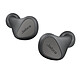 Jabra Elite 4 Dark Grey True Wireless In-Ear Headphones - Bluetooth 5.2 - 4 microphones - 5.5 hours battery life - IP55 - Charging/Transportation case