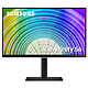 Samsung 24" LED - ViewFinity S6 S24A60PUCU Ecran PC 2.5K - 2560 x 1440 pixels - 5 ms (gris à gris) - Format 16/9 - Dalle IPS - HDR - FreeSync - HDMI/DisplayPort/USB-C - Hub USB - Pivot - Noir