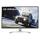 LG 32" LED 32UN500P-W 3840 x 2160 pixel - 5 ms (da grigio a grigio) - Schermo panoramico 16:9 - Pannello VA - HDR - FreeSync - HDMI/Porta display - Nero/Argento