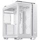 ASUS TUF Gaming GT502 - White Mid-tower case with tempered glass front and side panels