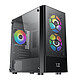 Xigmatek Oreo Mini Tower case with tempered glass window and 3 FRGB fans