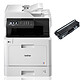 Brother DCP-L8410CDW + TN-421BK 3-in-1 duplex colour laser multifunction printer (USB 2.0/Ethernet/Wi-Fi) + Black toner (3000 pages at 5%)