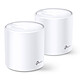 TP-LINK Deco X20 (x 2) Pack of 2 Dual-Band Wi-Fi 6 AX1800 (AX1201 + AX574) Mesh wireless routers with 2 Gigabit Ethernet LAN/WAN ports