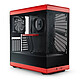 Hyte Y40 (Rojo) - Caja torre mediana con paredes de cristal templado