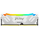 Avis Kingston FURY Renegade RGB 32 Go (2 x 16 Go) DDR5 7200 MHz CL38 - Blanc