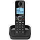 Alcatel F860 Solo Black Cordless phone with call blocking and hands-free features