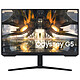 Samsung 32" LED - Odyssey G5 S32AG500PP Ecran PC 2.5K - 2560 x 1440 pixels - 1 ms (gris à gris) - 16/9 - Dalle IPS - 165 Hz - HDR10 - FreeSync Premium / G-SYNC Compatible - HDMI/DisplayPort - Pivot - Noir