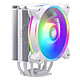 Cooler Master Hyper 212 Halo White Ventilateur LED ARGB pour processeur pour socket Intel et AMD