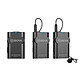 Boya BY-WM4 Pro-K2 Wireless system with omnidirectional lapel microphone, receiver, 2 transmitters and TRS/TRRS jack cables