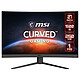 MSI 27" LED - G27C4X 1920 x 1080 pixels - 1 ms (MPRT) - 16:9 format - Curved VA panel - 250 Hz - FreeSync Premium - HDMI/DisplayPort - Black