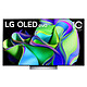 LG OLED55C3 Téléviseur OLED EVO 4K UHD 55" (140 cm) - 120 Hz - Dolby Vision IQ - Wi-Fi/Bluetooth/AirPlay 2 - G-Sync/FreeSync Premium - 4x HDMI 2.1 - Google Assistant/Alexa - Son 2.2 40W Dolby Atmos