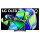 LG OLED65C3 Téléviseur OLED EVO 4K UHD 65" (165 cm) - 120 Hz - Dolby Vision IQ - Wi-Fi/Bluetooth/AirPlay 2 - G-Sync/FreeSync Premium - 4x HDMI 2.1 - Google Assistant/Alexa - Son 2.2 40W Dolby Atmos