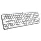 Logitech MX Keys S (Light Grey) Bluetooth wireless keyboard - backlit - Logitech Flow technology - compatible with Windows and macOS - QWERTY, French