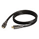 Real Cable HD-E-2 (5m) Câble HDMI mâle/mâle compatible 4K et 3D - Noir