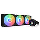 NZXT Kraken Elite 360 RGB 360 mm all-in-one watercooling kit for processors with customisable wide-angle LCD screen
