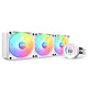 NZXT Kraken Elite 360 RGB White 360 mm all-in-one watercooling kit for processor with customisable wide-angle LCD screen
