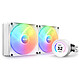 NZXT Kraken Elite 280 RGB White 280 mm all-in-one watercooling kit for processor with customisable wide-angle LCD screen