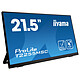 iiyama 21.5" LED Tactile - ProLite T2255MSC-B1 1920 x 1080 pixels - Tactile MultiTouch - 5 ms (gris à gris) - Format large 16/9 - Dalle IPS - DisplayPort/HDMI - Hub USB 3.0 - Noir