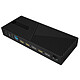 ICY BOX IB-DK2246AC Station d'accueil pour ordinateur portable USB Type-C - 2 ports USB 3.1 Type-C Power Delivery 3.0 + 4 x USB 3.1 Type-A + 3 x HDMI + 2 x DisplayPort + Audio + 1 x Gigabit RJ45
