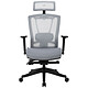 REKT Office-R (Black/Grey) Mesh gaming chair - 3D armrests - 24° reclining backrest - 12 adjustment points - up to 150 kg