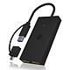 ICY BOX IB-SPL1029AC Splitter mobile da USB a doppio HDMI