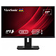 ViewSonic 27" LED - VG2756-2K Ecran PC 2.5K - 2560 x 1440 pixels - 5 ms (gris à gris) - Format 16/9 - Dalle IPS - HDMI/DisplayPort/USB-C - Pivot - Noir