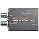 Microconvertidor SDI a HDMI 3G de Blackmagic Design Microconvertidor SDI 3G a HDMI