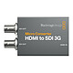 Microconvertidor HDMI a SDI 3G de Blackmagic Design Microconvertidor HDMI 3G a SDI