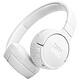 JBL Tune 670NC Bianco Cuffie wireless around-ear - Riduzione adattiva del rumore - Bluetooth 5.3 - Controlli/Microfono - Durata della batteria 44 ore - Pieghevole
