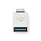 Nedis Adaptateur USB 3.0 USB-C Mâle / USB-A Femelle Adaptateur USB 3.0 USB-C vers USB-A (Mâle/Femelle) 
