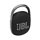 JBL Clip 4 Noir Mini enceinte portable sans fil - Bluetooth 5.1 - Conception étanche IP67 - USB-C - Autonomie 10h - Mousqueton intégré
