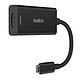 Belkin Adaptateur USB Type-C vers HDMI 2.1 (8K, 4K, HDR) · Occasion Adaptateur USB-C vers HDMI - Mâle / Femelle (compatible 8K à 60 Hz / 4K à 144 Hz avec HDR) - Article utilisé